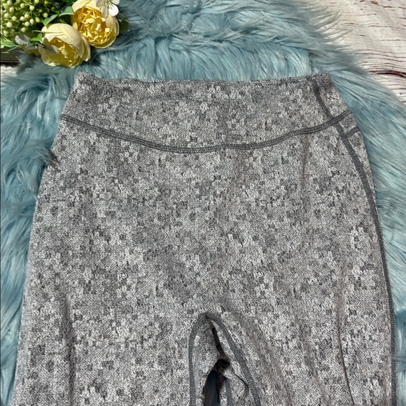 Gymshark Fleur Texture Leggings Charcoal Marl Sz S - Picture 2 of 7
